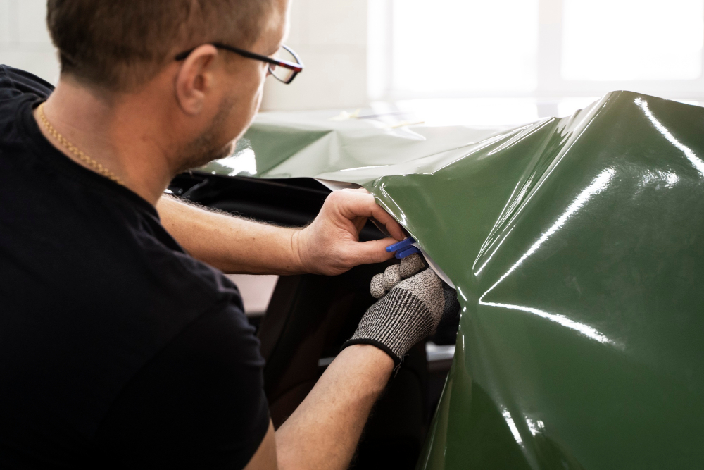 Car Roof Wrapping